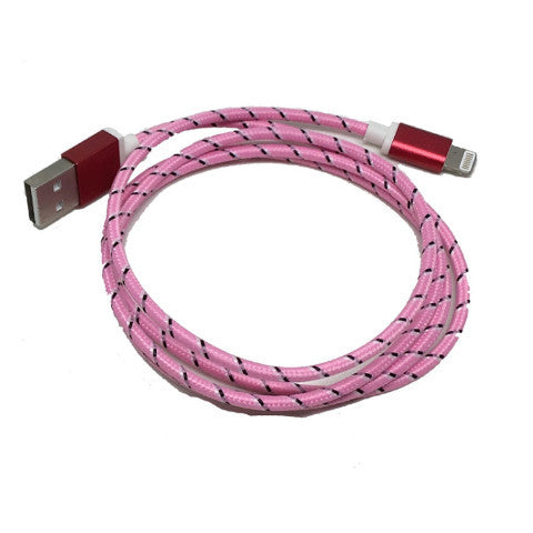 YACHTADDICT lightning to USB cable pink