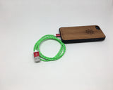 YACHTADDICT lightning to USB cable - green - YACHTADDICT Ltd.