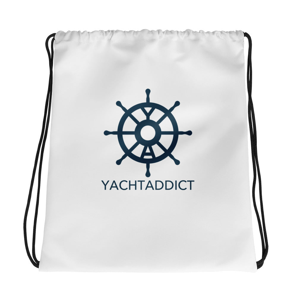 Drawstring bag - YACHTADDICT logo - YACHTADDICT Ltd.