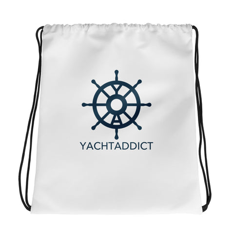 Drawstring bag - YACHTADDICT logo - YACHTADDICT Ltd.