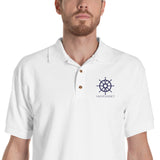 Embroidered Polo Shirt - YACHTADDICT logo - YACHTADDICT Ltd.