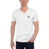 Mens Short Sleeve V-Neck T-Shirt - YACHTADDICT Ltd.